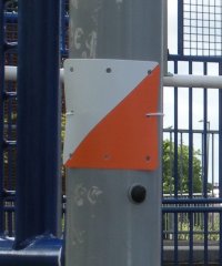 picture of 10cm flat marker